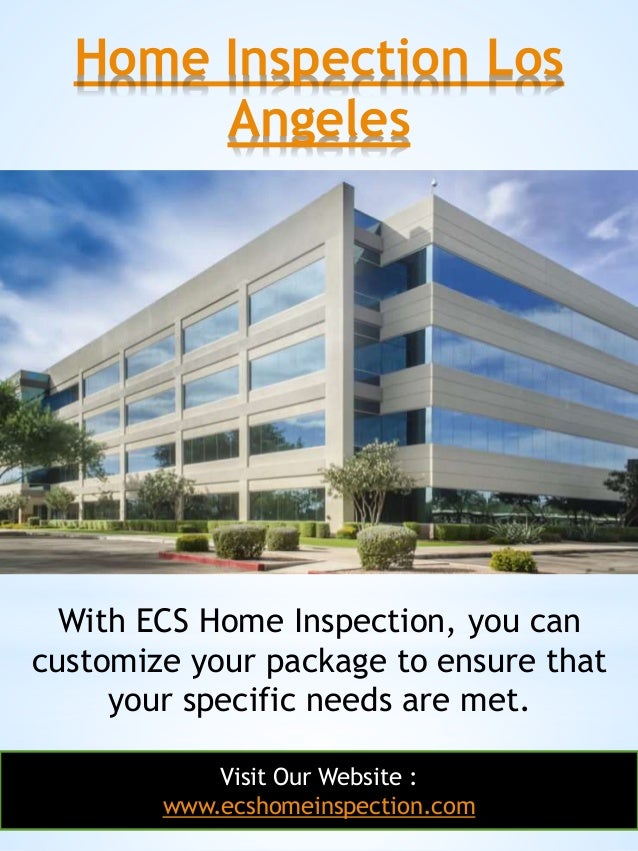 Los angeles home inspection companies