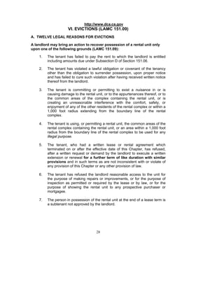 Los Angeles Rent Stabilization Handbook (Rent Control) | PDF