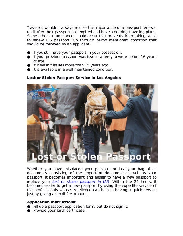 Get Expedited Passport Services in Los Angeles