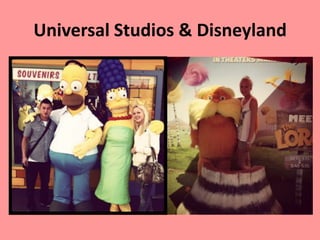 Universal Studios & Disneyland
 