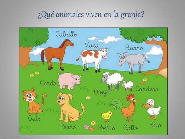 Los animales de la granja