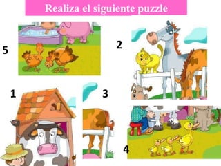 Realiza el siguiente puzzle
1
2
3
4
5
 