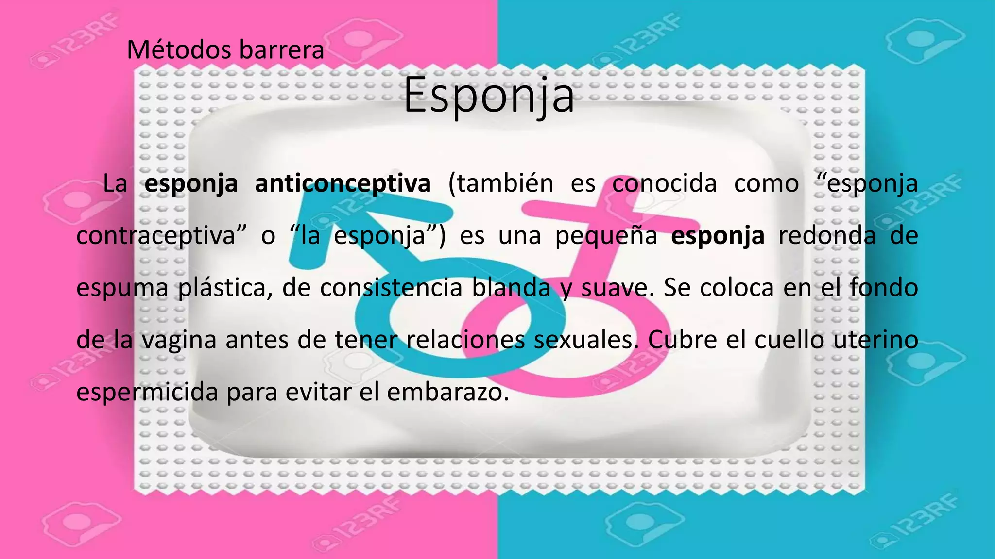 Los anticonceptivos