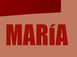 MARÍA 