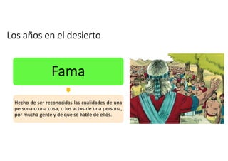 Los años en el desierto