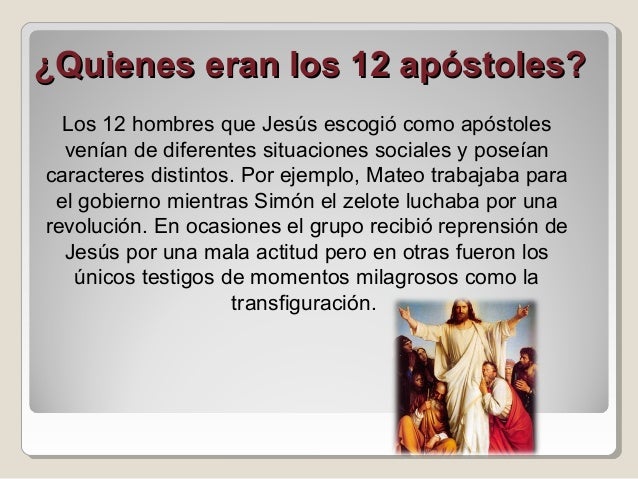 Biografia De Los 12 Apostoles Pdf