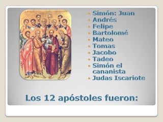 Los apóstoles, los amigos de dios