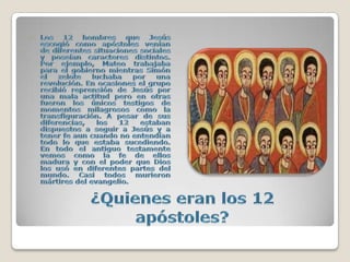 Los apóstoles, los amigos de dios