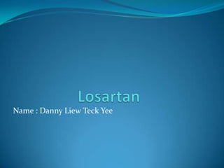 Name : Danny Liew Teck Yee
 