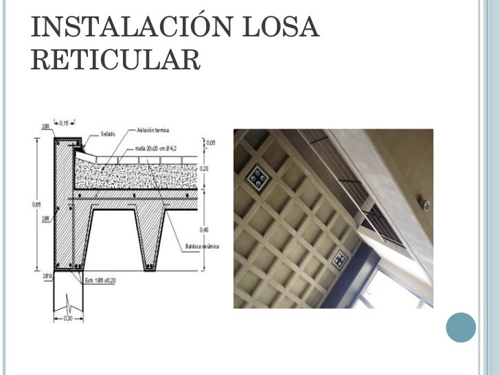Losa nervada proceso constructivo pdf