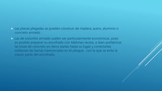 Placas Plegadas Losas plegadas | PPTX
