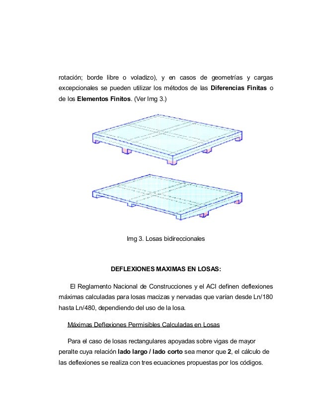 Losa nervada unidireccional