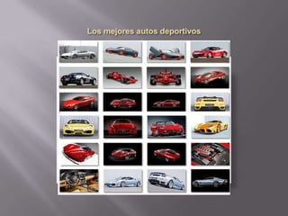 Los mejores autos deportivos<br />