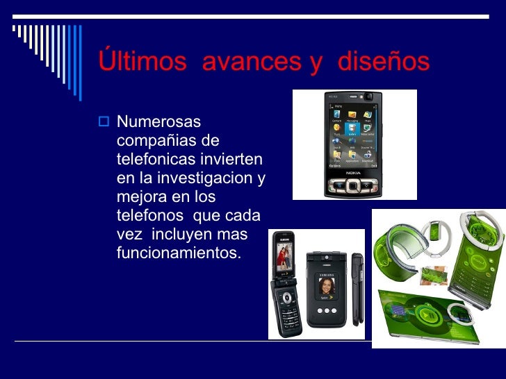 Los Avances En La Telefonia MóVil