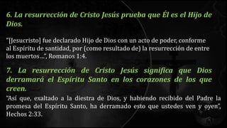 LOS BENEFICIOS DE LA MUERTE Y RESURRECCION DE JESUCRISTO.pptx
