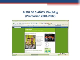 BLOG DE 5 AÑOS: Dinoblog (Promoción 2004-2007) 