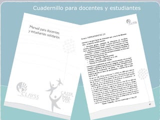 Cuadernillo para docentes y estudiantes 