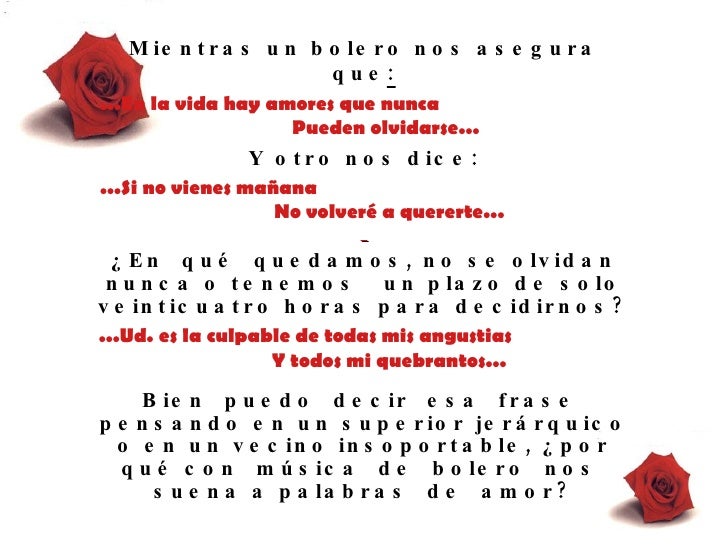 En La Vida Hay Amores Que Nunca Pueden Olvidarse