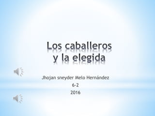 Jhojan sneyder Melo Hernández
6-2
2016
 