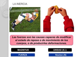 LOS CAMBIOS EN EL MOVIMIENTOHoy se sabe que el estado natural de las cosas es el movimiento, ya que en el universo no hay nada que esté en reposo absoluto