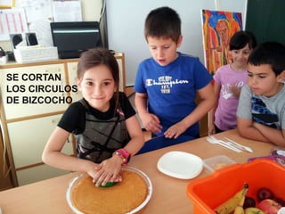 SE CORTAN
LOS CIRCULOS
DE BIZCOCHO
 