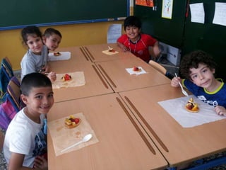 Los canapés de fruta