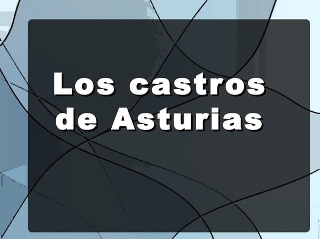 Los castros de asturias PPT