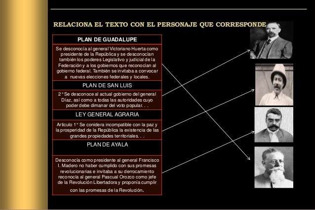 Los caudillos de la revolucion mexicana