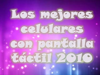 Es más, algunos ya ni siquiera tienen botones, tienen una pantalla táctil.Cinco funciones básicas de un celularEl GPSLa cámara de fotosResguardo de los contactos, fotos y material que guardaron durante mucho tiempoInternet Wi-FiLa descarga de archivos y aplicaciones 