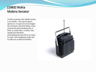 Los celulares | PPTX