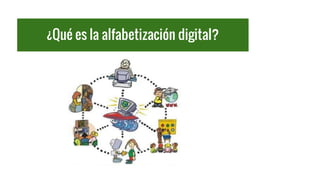 ¿Qué es la alfabetización digital?
 