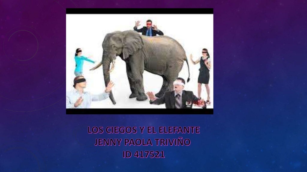 Los ciegos y el elefante