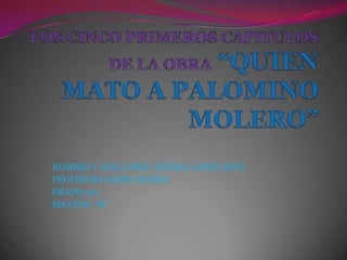 NOMBRE Y APELLIDOS: JESENIA LOPEZ SOTO
PROFESORA:MARIA RUMAY
GRADO:3ro
SECCION: “B”
 