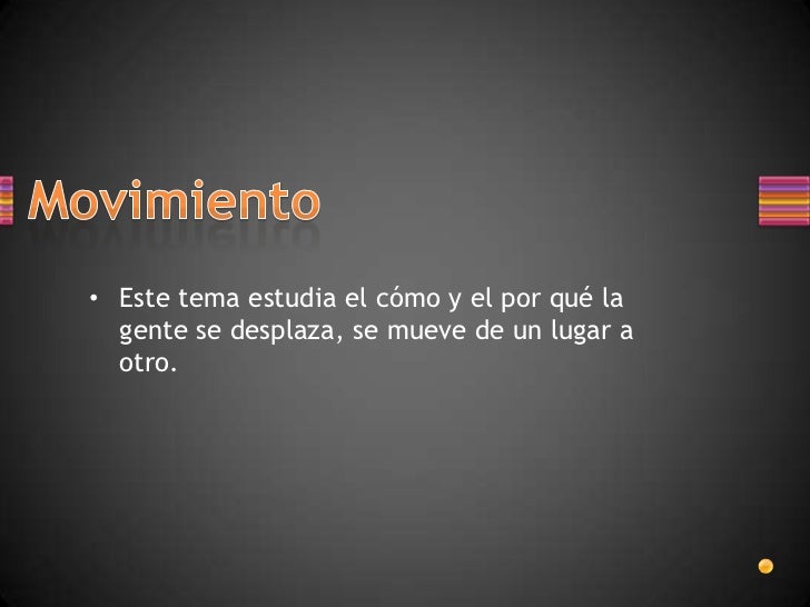 Los cinco temas esenciales de la geografía