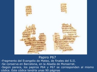 Papiro P66<br />
