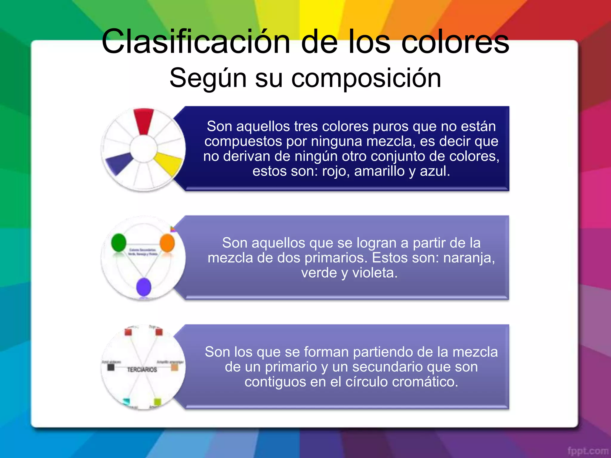 Los colores clasificacion | PPTX