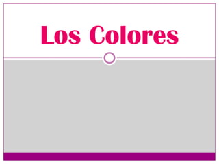 Los Colores 