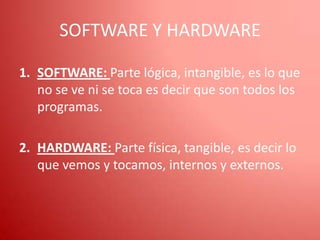 Los componentes de pc | PPTX