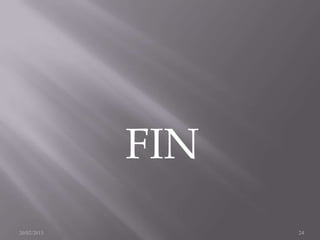 FIN
20/02/2013         24
 