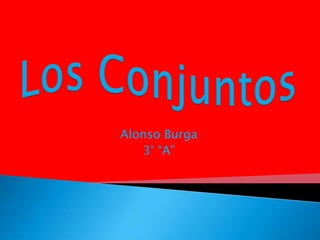 Alonso Burga
   3° “A”
 