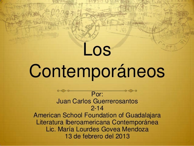 Los Contemporáneos