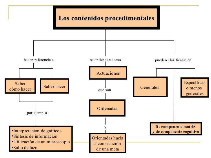 Los contenidos