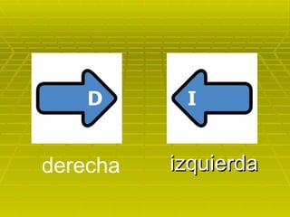izquierda derecha 