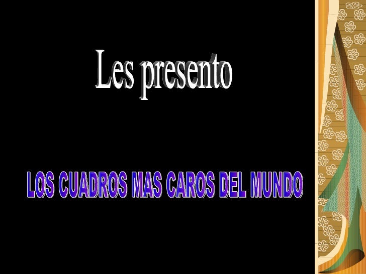 cuadros mas caros los cuadros mas caros del mundo cuadros mas caros los cuadros mas caros del mundo