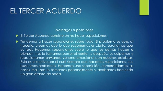 Los cuatro acuerdos