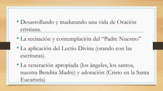 Los cuatro pilares del Catecismo de la iglesia Catolica.pptx