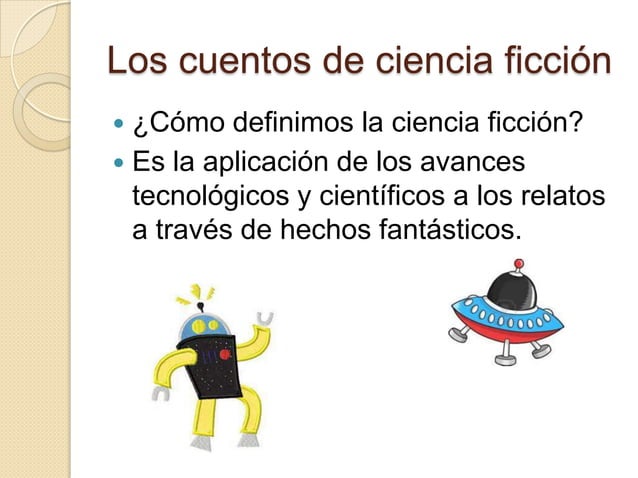 Los cuentos de ciencia ficción | PPT