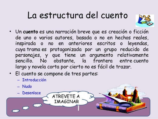 Los cuentos están en power point