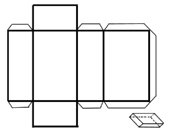 Развертка прямоугольного. Прямоугольный параллелепипед схема для склеивания. Объемный прямоугольник из бумаги. Как построить развертку прямоугольного параллелепипеда. Развертка параллелепипеда из бумаги.