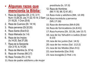 Los de la 3a Raza | PPTX
